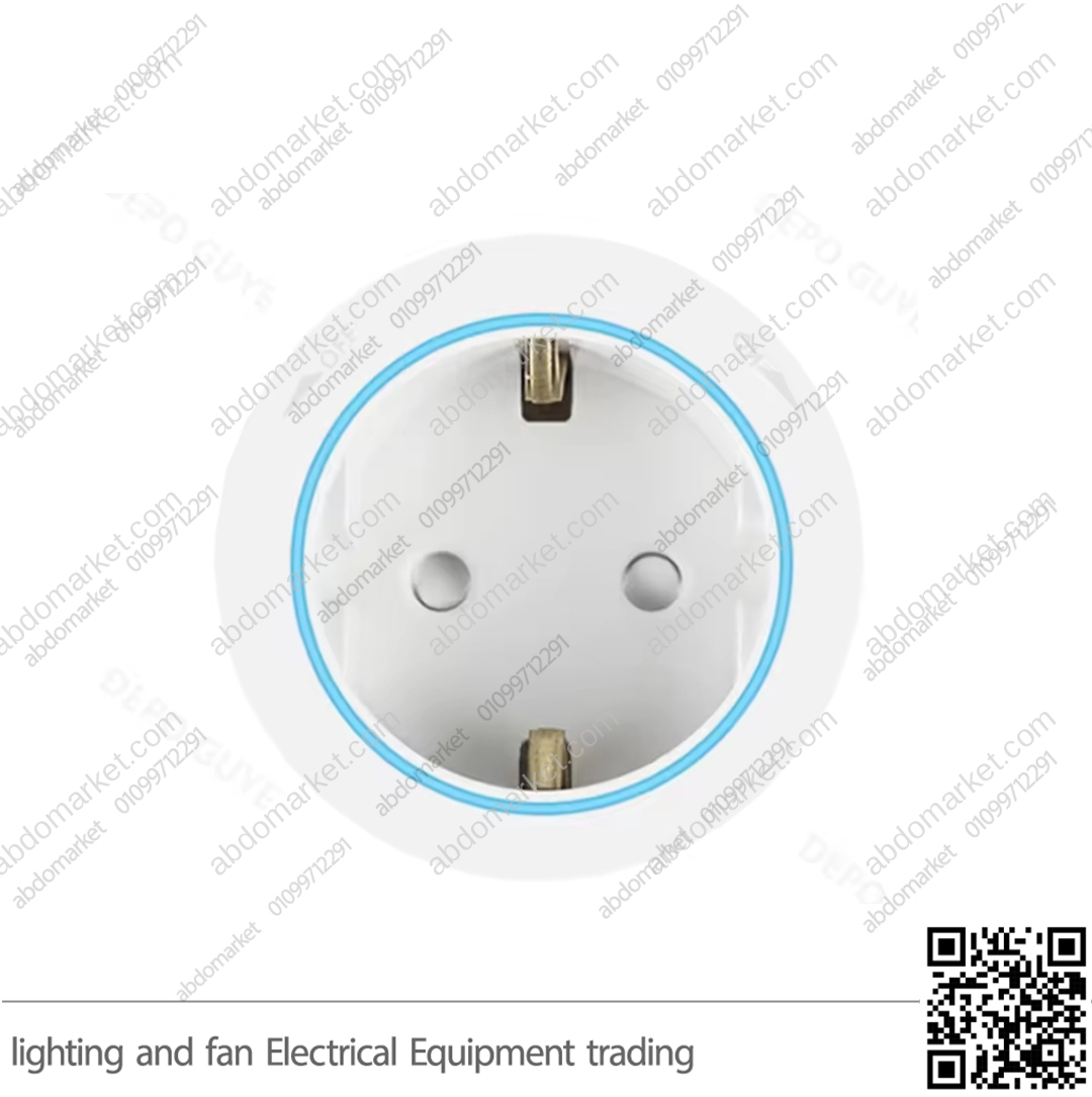 بريزة تراك سوكت ابيض مجوفة بضوء 16 أمبير ZOYA بريزة تراك سوكت ابيض مجوفة بضوء 16 أمبير ZOYA