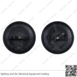 بريزة تراك سوكت ابيض مجوفة بضوء 16 أمبير ZOYA