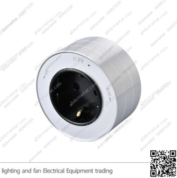 بريزة تراك سوكت فضي مجوفة مدورة 16 أمبير ZOYA PLUS