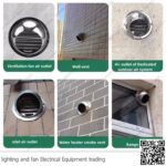 جريلة مدورة ستانلس ستيل 6 بوصة بشبكة