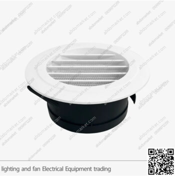 جريلة هواية 4 بوصة مدورة بستارة بلاستك BLAUBERG