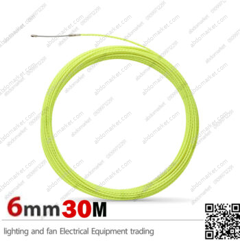 سوستة سحب بلاستك ( بولستر) 6 مل 30 متر يوناني eviK