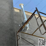 شفاط سقف مركزي معدن 8 بوصة تركي BVN