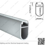 عود بروفايل ليد شماعة فضي