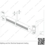 عود بروفايل ليد شماعة فضي