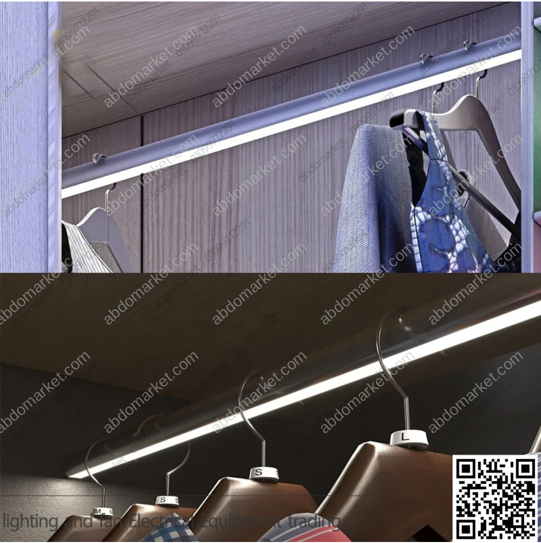 عود بروفايل ليد شماعة فضي عود بروفايل ليد شماعة فضي