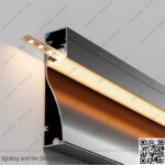 عود بروفايل ليد وزرة ذهبي