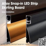 عود بروفايل ليد وزرة ذهبي