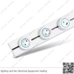 عود تراك سوكت ابيض 1.5 متر ZOYA