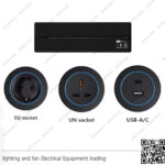 عود تراك سوكت اسود 30 سم ZOYA