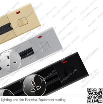 عود تراك سوكت اسود 40 سم بمفتاح ZOYA PLUS