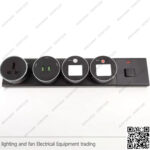 عود تراك سوكت داخل اسود 40 سم بمفتاح ZOYA PLUS