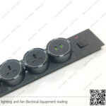 عود تراك سوكت داخل اسود 50 سم بمفتاح ZOYA PLUS