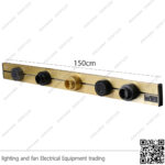 عود تراك سوكت ذهبي 1.5 متر ZOYA