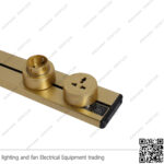 عود تراك سوكت ذهبي 1.5 متر ZOYA