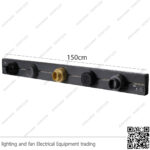 عود تراك سوكت رمادي 1.5 متر ZOYA