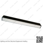 كشاف بروفايل مسنفر مستطيل 67 واط 120 سم أسود ابيض