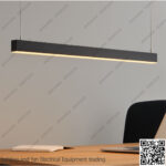 كشاف بروفايل مسنفر مستطيل 84 واط 150 سم أسود وورم