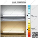 كشاف ليد تي فايف 18 وات 120 سم ابيض T5