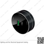 مدخل شاحن تراك سوكت اسود USB-type-C مدورة ZOYA PLUS