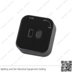 مدخل شاحن تراك سوكت اسود USB-type-C مربعة ZOYA PLUS