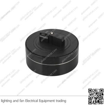 وناسة تراك سوكت اسود مدورة بمفتاح ZOYA PLUS