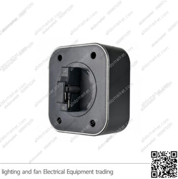 وناسة تراك سوكت اسود مربعة بمفتاح ZOYA PLUS