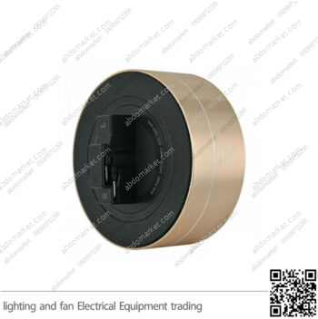 وناسة تراك سوكت ذهبي مدورة بمفتاح ZOYA PLUS