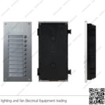 انتركم كوماكس 10 خط 10 سماعة داخل المنيوم 12 فولت DP-SS/DR-10UM