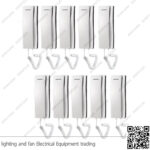 انتركم كوماكس 10 خط 10 سماعة داخل المنيوم 12 فولت DP-SS/DR-10UM