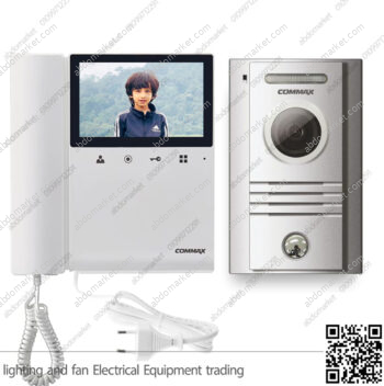 انتركم كوماكس بكاميرا 1 خط شاشة 4.3 بوصة DRC-40K/CDV-43K2