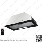 شفاط مطبخ بيورتي 3 سرعات 60 سم فضي INSIDE BL 1000m3/h