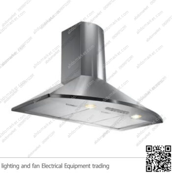 شفاط مطبخ بيورتي 3 سرعات 90 سم فضي VERTA