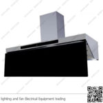 شفاط مطبخ بيورتي 3 سرعات 90 سم فضي واسود GOLDEN SOFTO 600m3/h