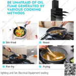 شفاط مطبخ بيورتي عامودي 3 سرعات 90 سم اسود WINGS 1000m3/h