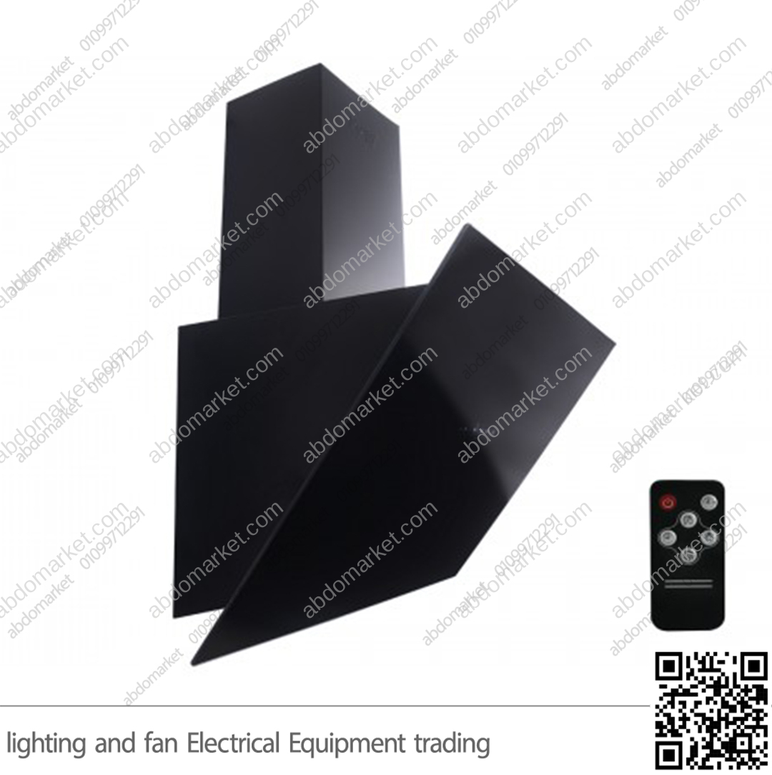 شفاط مطبخ بيورتي مائل 3 سرعات 60 سم اسود FLOW BL شفاط مطبخ بيورتي مائل 3 سرعات 60 سم اسود FLOW BL