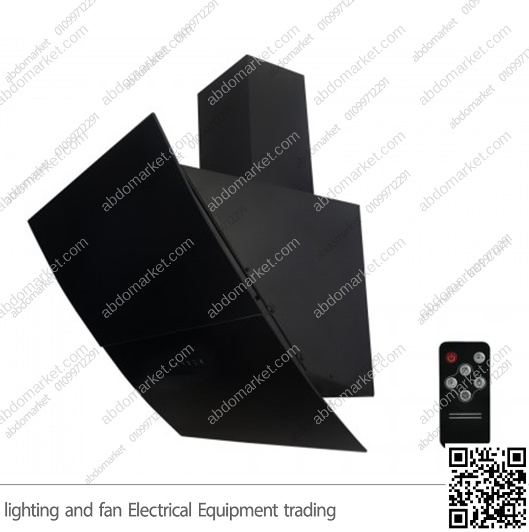 شفاط مطبخ بيورتي مائل اسود 3 سرعات 90 سم AUTO SMART BL (2)