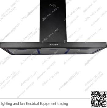 شفاط مطبخ بيورتي مخفي 3 سرعات 60 سم اسود FLATO PRO BL