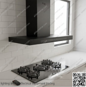 شفاط مطبخ بيورتي مخفي 3 سرعات 60 سم اسود FLATO PRO PLUS BL