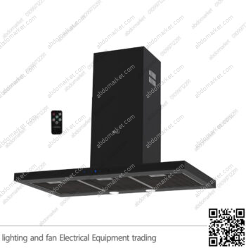 شفاط مطبخ بيورتي مخفي 5 سرعات 60 سم اسود TBL PRO PLUS 1000m3/h