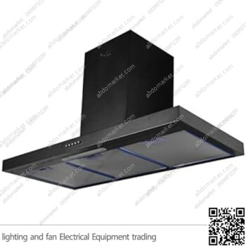 شفاط مطبخ بيورتي مخفي 3 سرعات 90 سم اسود FLATO PRO BL 850m3/h