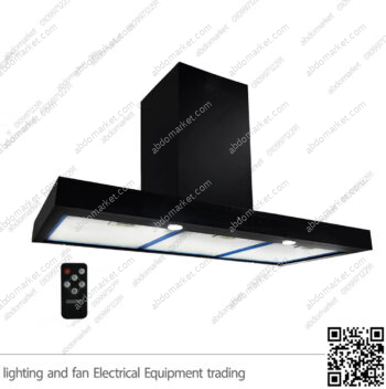 شفاط مطبخ بيورتي مخفي 3 سرعات 90 سم اسود MERO PLUS