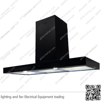 شفاط مطبخ بيورتي مخفي 3 سرعات 90 سم اسود MERO PLUS