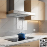 شفاط مطبخ بيورتي مخفي 3 سرعات 90 سم فضي FLATO PRO 850m3/h