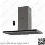 شفاط مطبخ بيورتي مخفي 5 سرعات 90 سم رمادي TSD DARK INOX PRO PLUS 1000m3/h