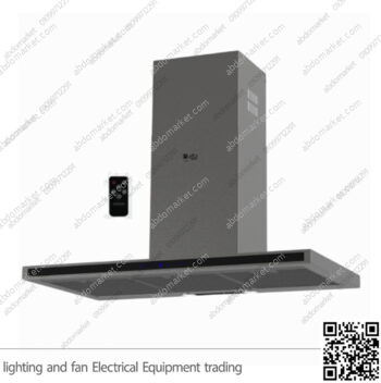 شفاط مطبخ بيورتي مخفي 5 سرعات 90 سم رمادي TSD DARK INOX PRO PLUS 1000m3/h