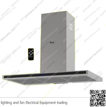 شفاط مطبخ بيورتي مخفي 5 سرعات 90 سم فضي TS PRO PLUS 1000m3/h