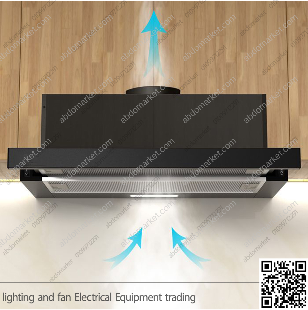 شفاط مطبخ بيورتي مخفي مسطح 3 سرعات 60 سم اسود HIDDEN BL شفاط مطبخ بيورتي مخفي مسطح 3 سرعات 60 سم اسود HIDDEN BL