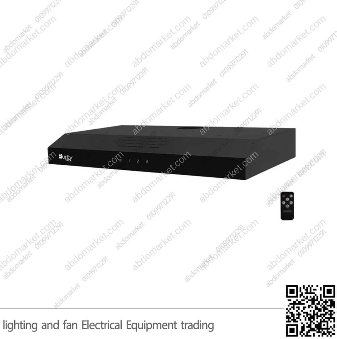 شفاط مطبخ بيورتي مخفي مسطح 3 سرعات 60 سم اسود PT SLIM PLUS BL 450m3/h شفاط مطبخ بيورتي مخفي مسطح 3 سرعات 60 سم اسود PT SLIM PLUS BL 450m3/h