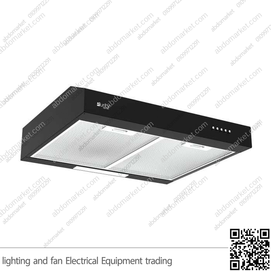 شفاط مطبخ بيورتي مخفي مسطح 3 سرعات 60 سم اسود PTSLIM BL 450m3/h شفاط مطبخ بيورتي مخفي مسطح 3 سرعات 60 سم اسود PTSLIM BL 450m3/h